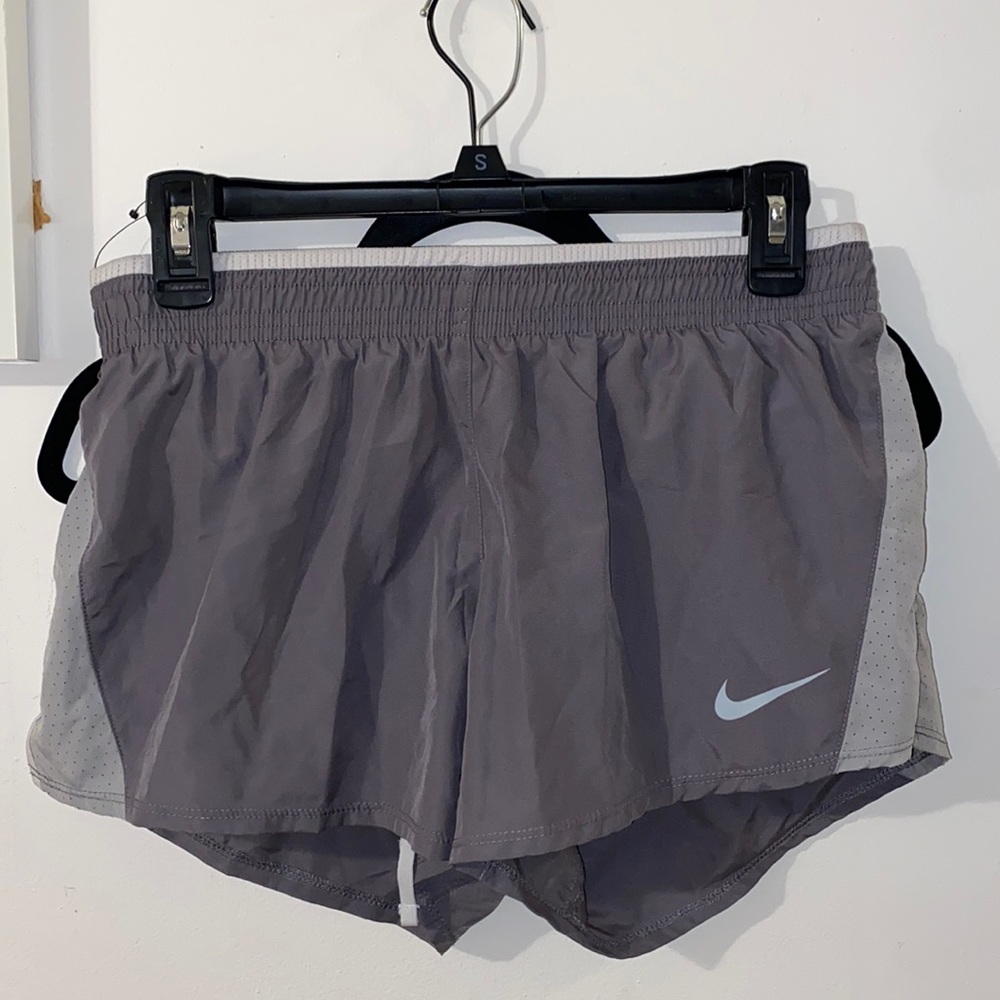Nike gray running shorts size medium never worn